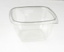 SQUARE BOWL 500ML CLEAR15016