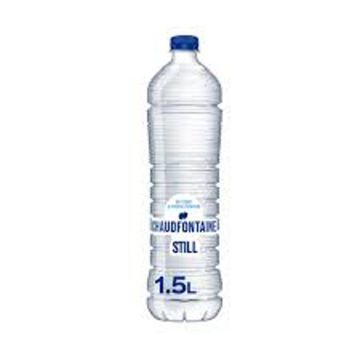 BLAUW PET GROTE FLESSEN MINERAALWATER