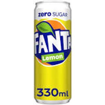 FANTA LEMON ZERO SLEEK CAN