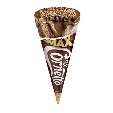 CORNETTO MAX GIANDUJA & CHOCOLATE 