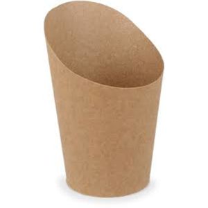 WRAP SNACKBEKER MIDDEL 60x118mm KRAFT