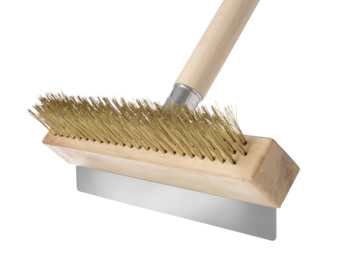 PIZZA OVEN CLEANING BRUSH